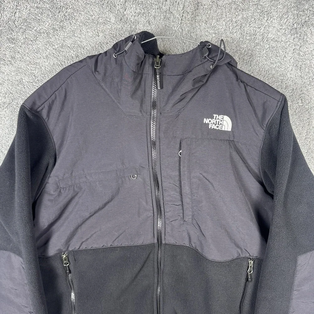 The North Face Retro Denali Hoodie Men's M Fleece Jacket Full Zip Windstopper